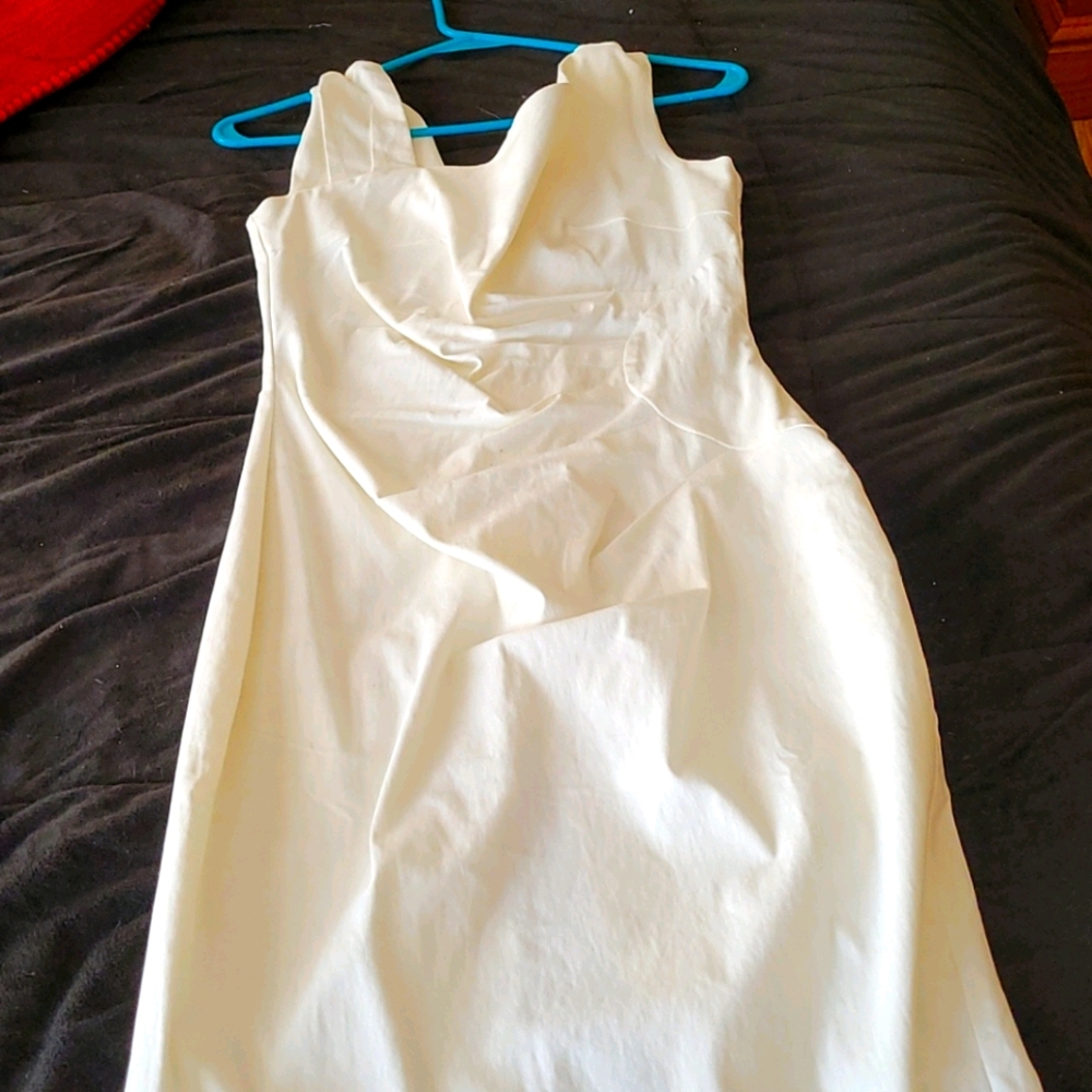 MUXXN white dress